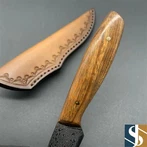 Rózsafa fogantyú kés Damaszkusz